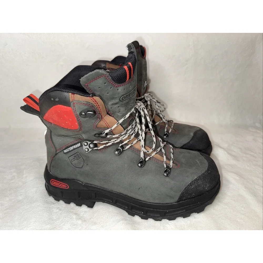 Oregon 295450-11 BOOTS, LEATHER CHAINSAW NA, SIZE 11‎